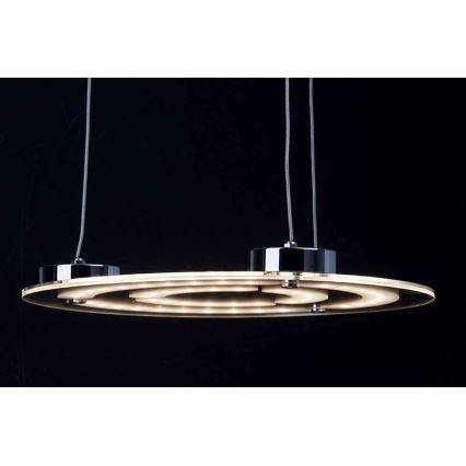 Lustră LED pe cablu RIVERSIDE LED/28W/230V Brilliant