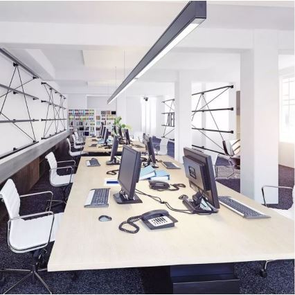 Lustră LED pe cablu SAMSUNG CHIP LED/40W/230V 3000K/4000K/6400K