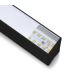 Lustră LED pe cablu SAMSUNG CHIP LED/40W/230V 3000K neagră