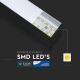 Lustră LED pe cablu SAMSUNG CHIP LED/40W/230V 3000K neagră