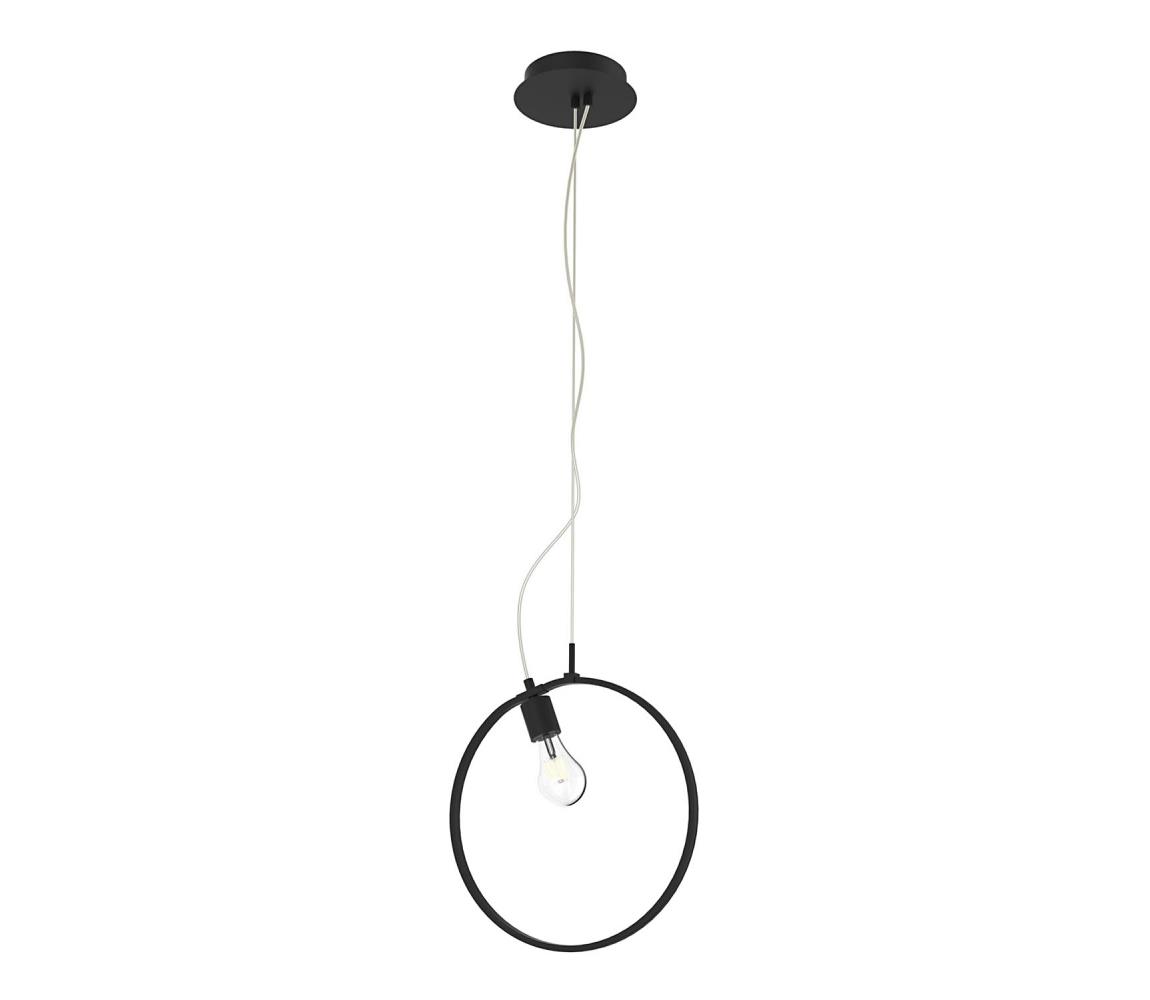 Lustră LED pe cablu SKIROS 1xE27/60W/230V + LED/12W