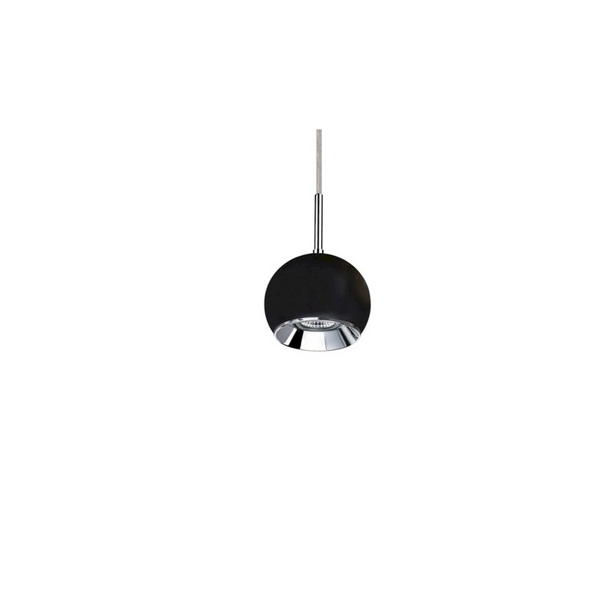 Lustră LED pe cablu BALL WOOD 1xGU10/5W/230V stejar mat
