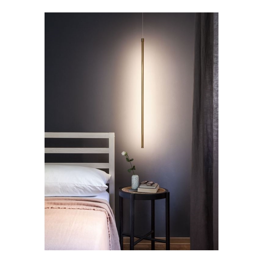 Lustră LED pe cablu TABOO LED/9W/230V alamă Redo 01-3115