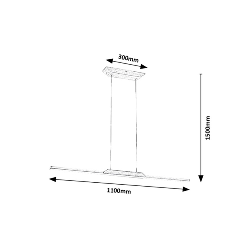 Lustră LED pe cablu LED/26W/230V 4000K Rabalux