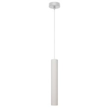 Lustră LED pe cablu TUBA 1xGU10/6,5W/230V albă