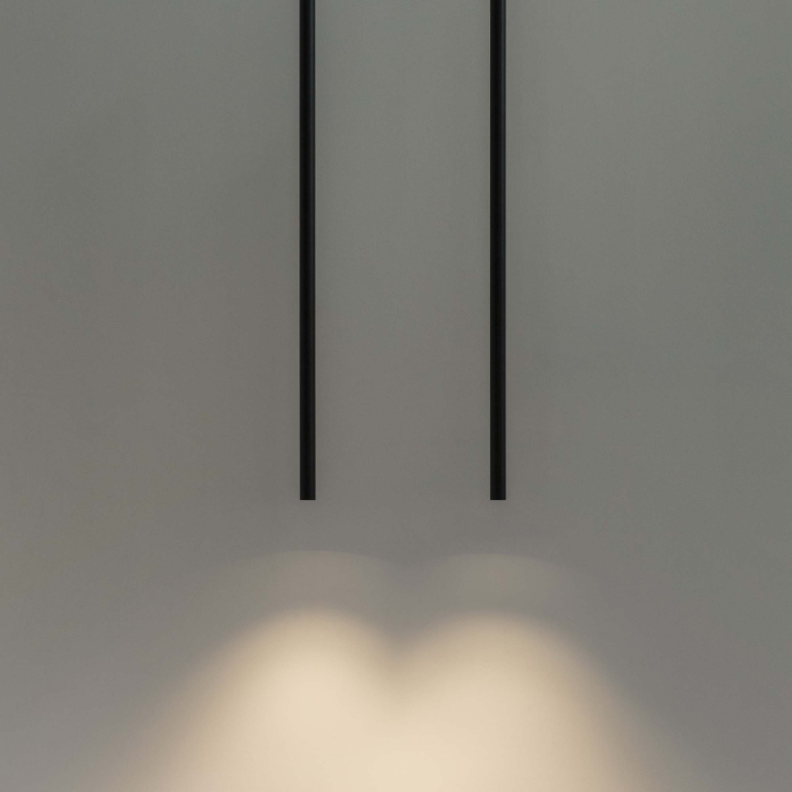 Lustră LED pe cablu ULTRATHIN LED/11,5W/230V negru Ideal Lux