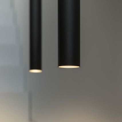 Lustră LED pe cablu ULTRATHIN LED/11,5W/230V negru Ideal Lux