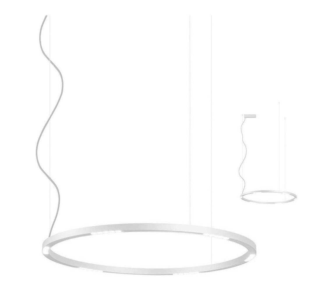 Lustră LED pe cablu UNION Redo 01-2205 LED/50W/230V 3000K d. 90 cm alb