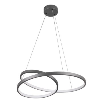 Lustră LED pe cablu ZEFIRA LED/40W/230V 4000K d. 50 cm antracit