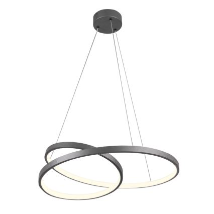 Lustră LED pe cablu ZEFIRA LED/40W/230V 4000K d. 50 cm antracit