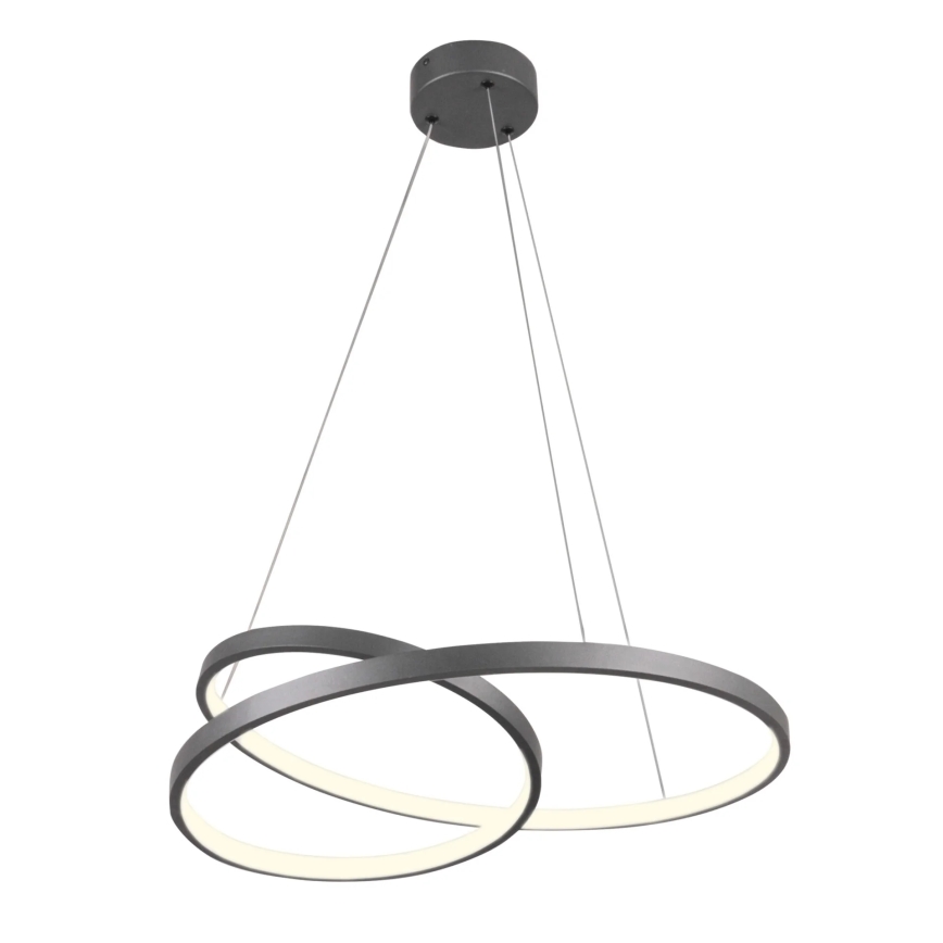 Lustră LED pe cablu ZEFIRA LED/40W/230V 4000K d. 50 cm antracit