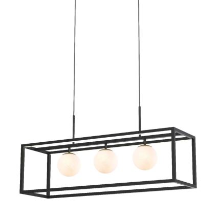 Lustră LED pe cablu Zuma Line 3xG9/3,5W/230V+LED/33W 2700-6000K + telecomandă