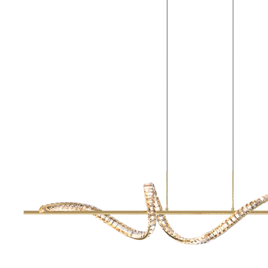 Lustră LED de cristal dimabilă pe cablu Zuma Line LED/24,5W/230V 2700-6000K + telecomandă