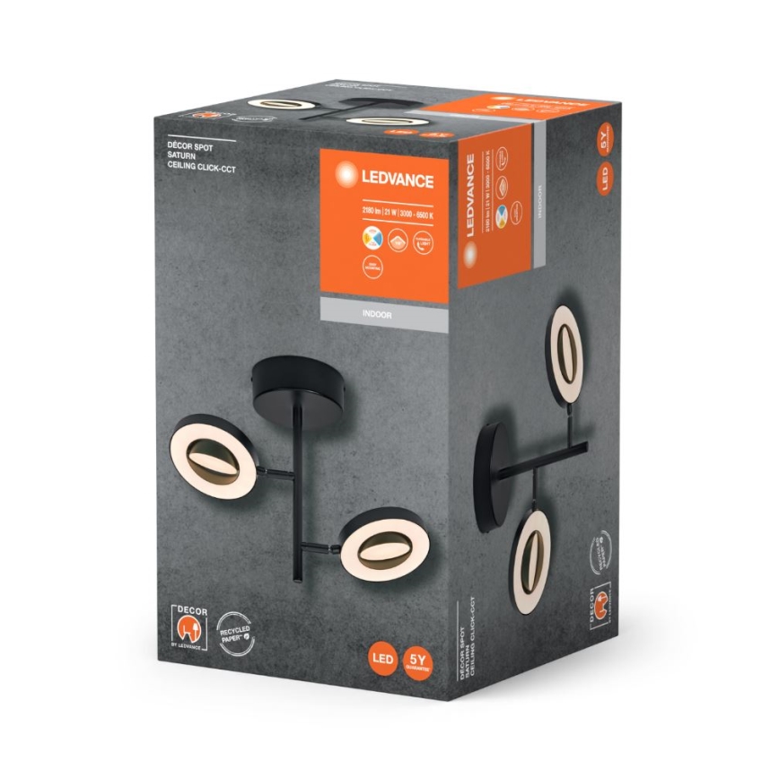 Lustră LED pe tijă Ledvance DECOR SATURN 2xLED/11W/230V 3000/4200/6500K