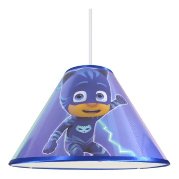 Lustră LED pentru copii PJ MASK, suspendată pe cablu, 1xE27/40W/230V