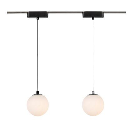 Lustră LED pentru sistem de șină monofazic Rabalux LED/5W/24V 3000K negru