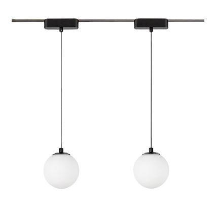 Lustră LED pentru sistem de șină monofazic Rabalux LED/5W/24V 3000K negru