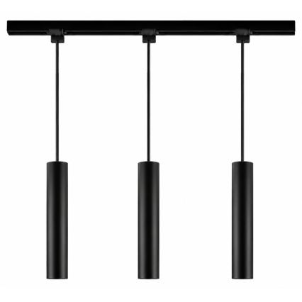 Philips - Lampă suspendată LED RGBW dimabilă, cu cablu, pentru sistem pe șină EASYLINK HUE 3xGU10/4,7W/230V 2200-6500K 1m negru + Hue bridge