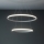 Lustră LED reglabilă pe cablu, 55W, 230V, 3000-6500K, Ø 60 cm, cu telecomandă
