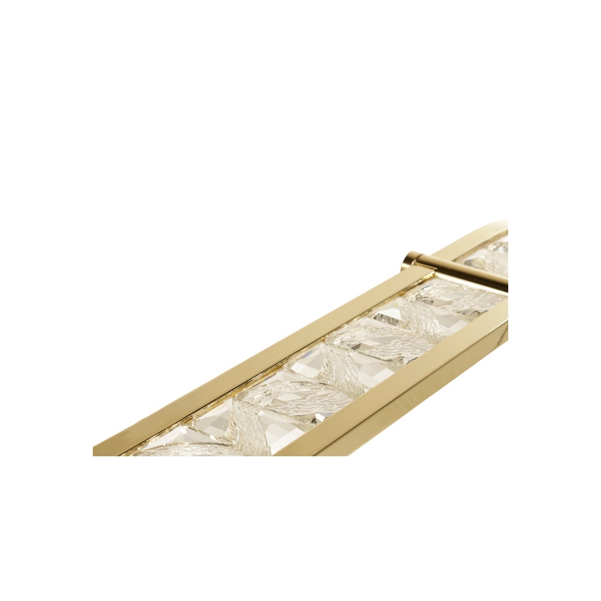 Lustră cu cristale suspendată pe cablu ENRIQUE, LED reglabil 20W, 230V, 3000–6000K, telecomandă inclusă