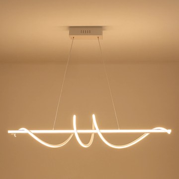 Lustră LED reglabilă pe cablu LED/50W/230V 3000-6500K 100 cm + telecomandă