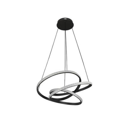 Candelabru LED reglabil pe cablu, 90 W, 230 V, 3000-6500 K, diametru 47 cm, cu telecomandă