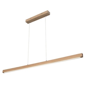 Lustră LED reglabilă pe cablu SMAL LED/18W/230V stejar