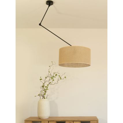 Lustră LED reglabilă pe tijă GORTA, 1xE27/60W/230V, iută