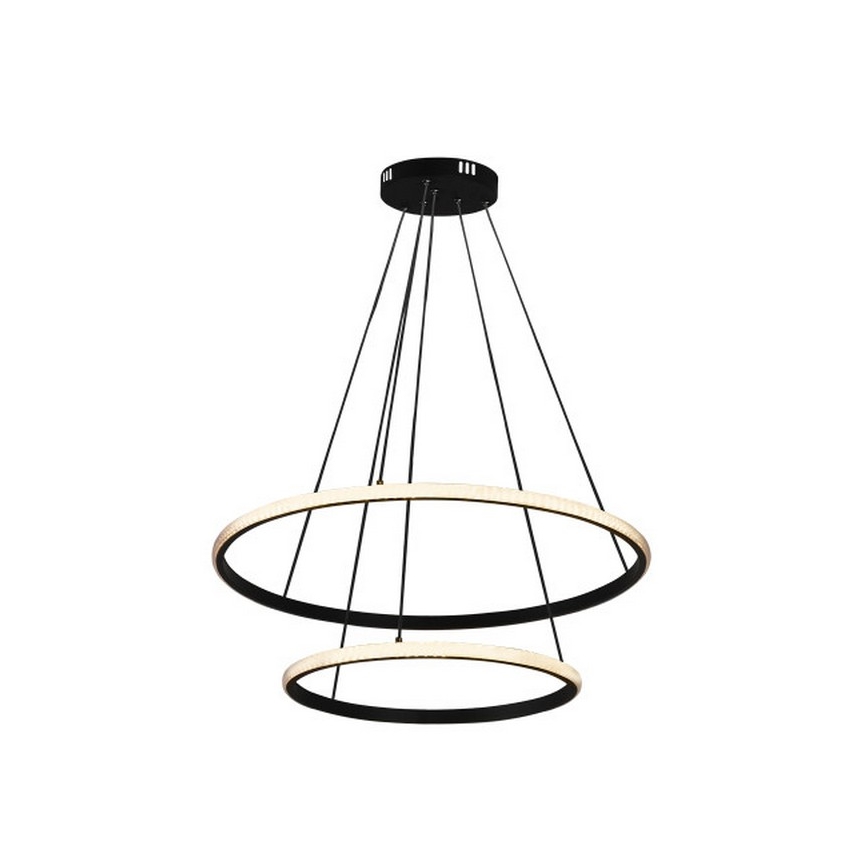 Lustră LED reglabilă pe cablu LED/55W/230V 3000-6500K diametru 60 cm + telecomandă