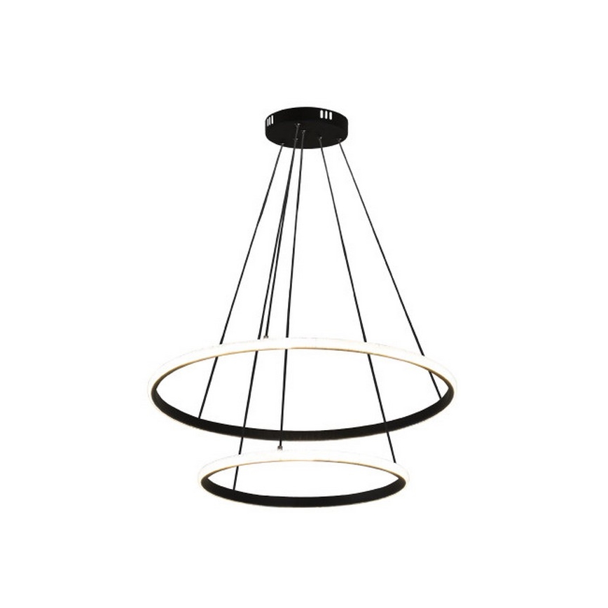 Lustră LED reglabilă pe cablu LED/55W/230V 3000-6500K diametru 60 cm + telecomandă