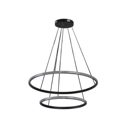 Lustră LED reglabilă pe cablu LED/55W/230V 3000-6500K diametru 60 cm + telecomandă