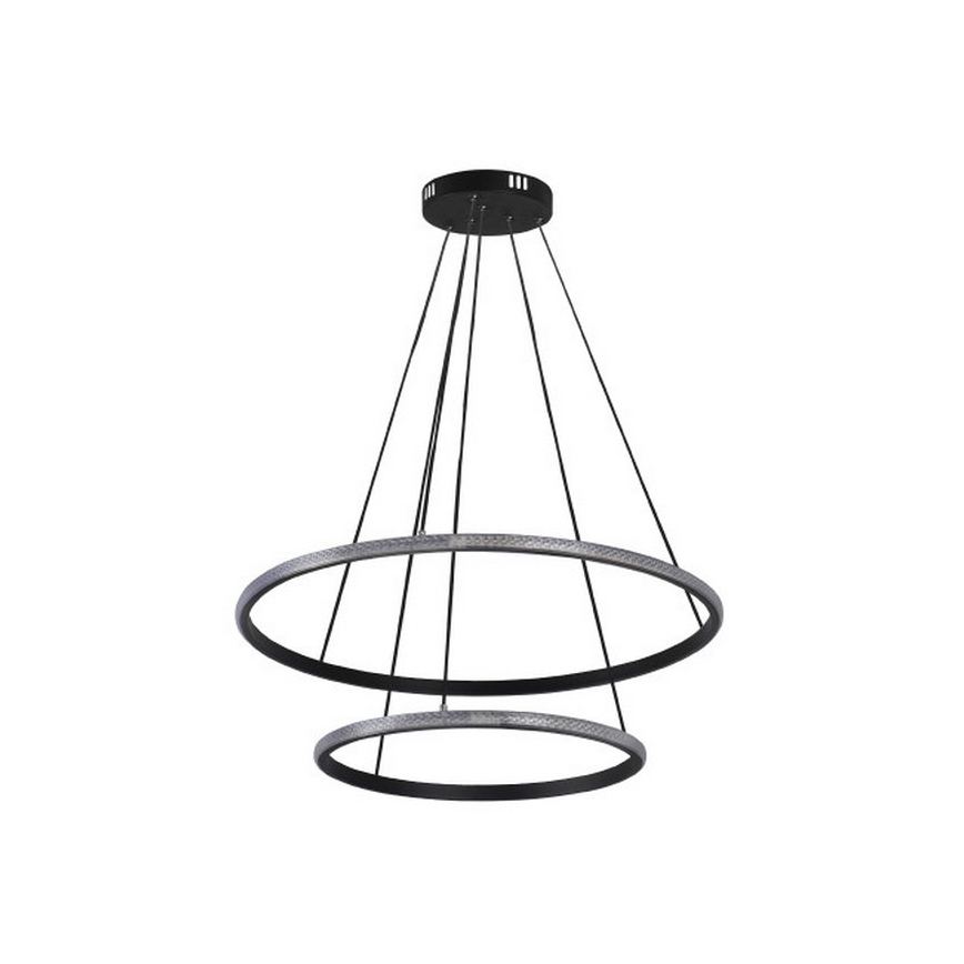 Lustră LED reglabilă pe cablu LED/55W/230V 3000-6500K diametru 60 cm + telecomandă