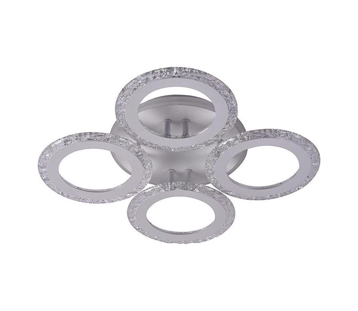 Lustră LED RGB aplicată dimabilă LED/55W/230V 3000-6500K + telecomandă