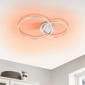 Lustră LED RGB dimabilă aplicată Eglo LED/21,5W/230V 3000-6500K + telecomandă