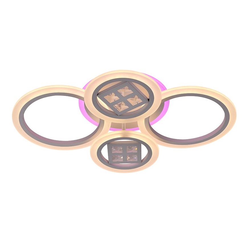 Lustră LED RGB dimabilă aplicată LED/50W/230V 3000-6500K + telecomandă