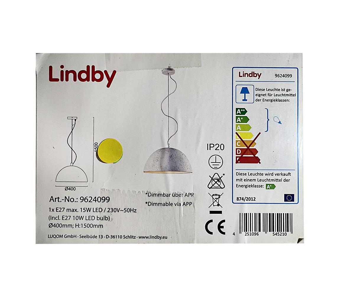 Lustră LED RGB dimabilă pe cablu CAROLLE LED/10W/230V Lindby + telecomandă