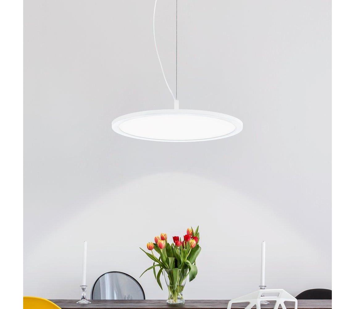 Lustră LED RGB dimabilă pe cablu CERIGNOLA-C LED/21W/230V Eglo 98605 + telecomandă