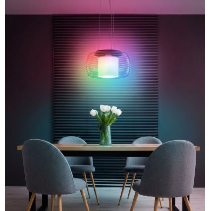Lustră LED RGB dimabilă pe cablu Eglo BRIAGLIA-C LED/24,8W/230V