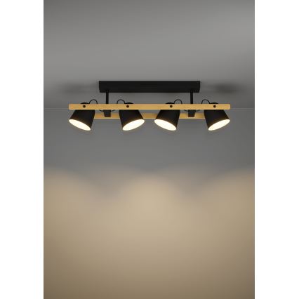 Lustră LED RGBW dimabilă aplicată Eglo 4xLED/3,7W/230V