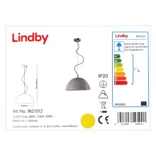 Lustră LED RGBW dimabilă pe cablu CAROLLE 1xE27/10W/230V Wi-Fi Tuya Lindby