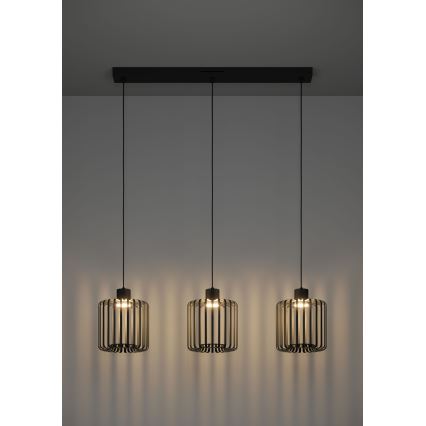 Lustră LED RGBW dimabilă pe cablu Eglo 3xLED/3,7W/230V