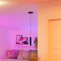 Lustră LED RGBW dimabilă pe cablu Eglo LED/3,7W/230V 2700-6500K negru
