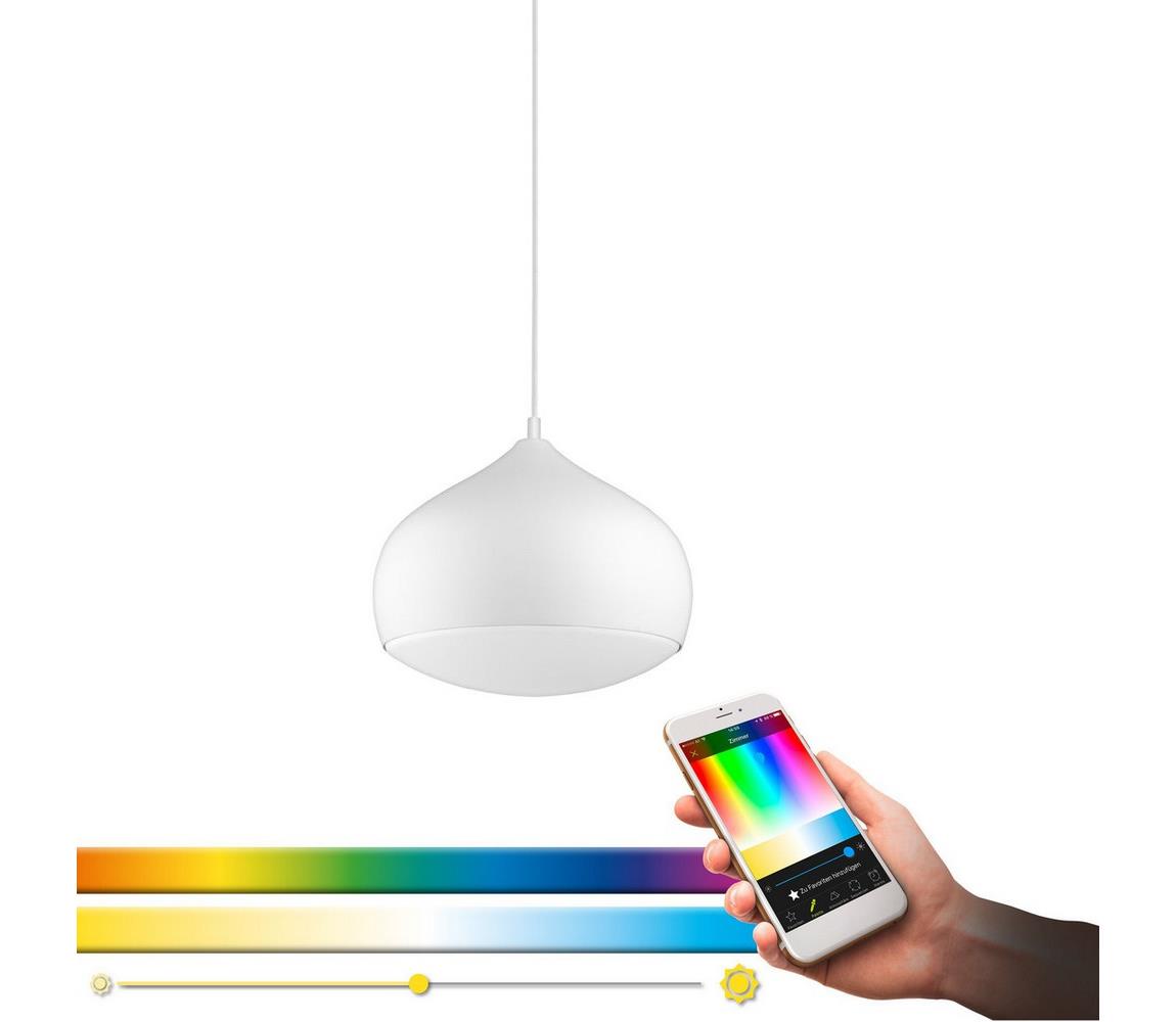 Lustră LED RGBW pe cablu dimabilă COMBA-C LED/18W/230V BT Eglo 98047