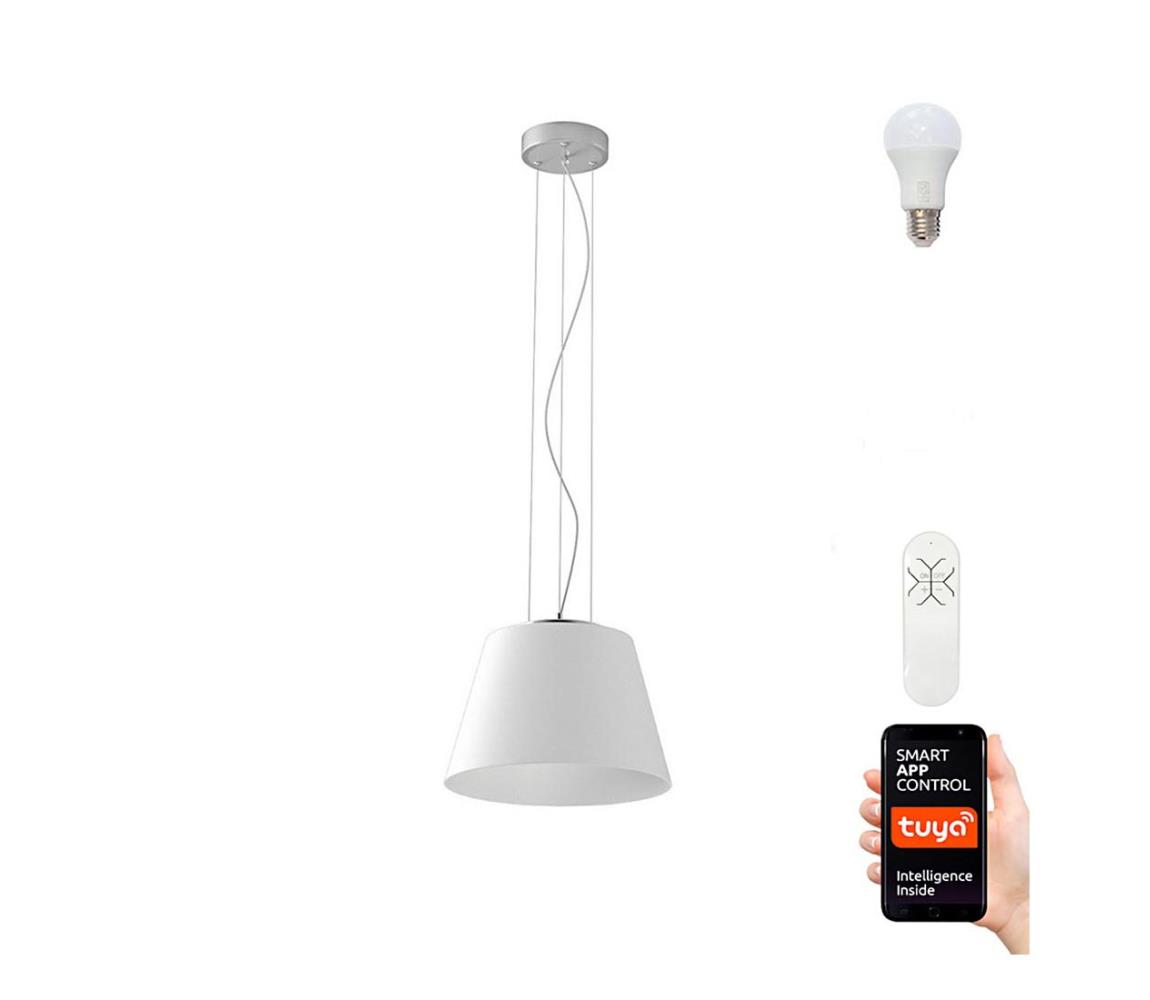 Lustră LED RGB pe cablu dimabilă CONO 1xE27/85W/230V 32 cm  NEO 07053L