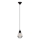 Lustră LED suspendată pe cablu 1xE27/6,5W/230V 2500K neagră