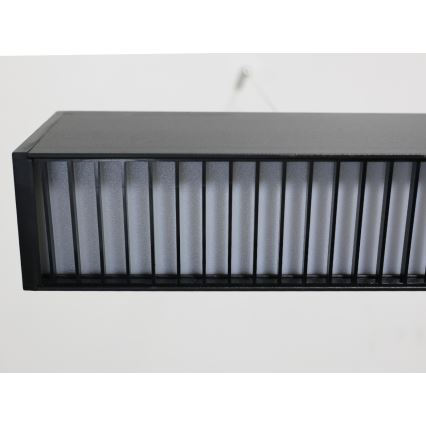 Lustră LED suspendată pe cablu, 55 W, 230 V, 3000/4000/6500 K, 120 cm, negru