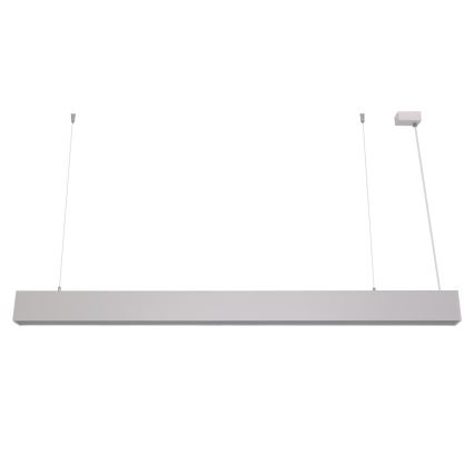 Lustră LED suspendată pe cablu, 55W, 230V, 3000/4000/6500K, 120 cm, albă