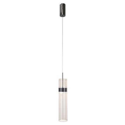 Lustră LED suspendată pe cablu AMBIENTE, 6 W, 230 V, 3000/4000/6000 K, negru