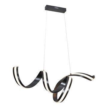 Lustră LED suspendată pe cablu AREZIA LED/42W/230V, negru
