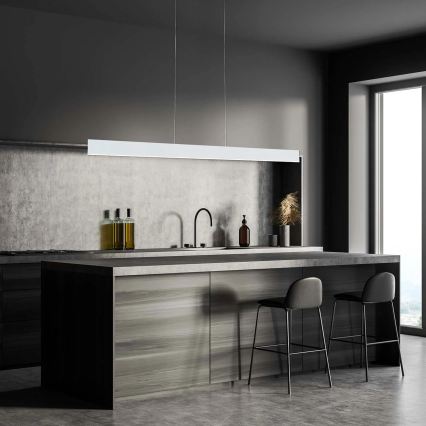 Lustră LED suspendată pe cablu BERNADETTA 20W 230V 4000K albă